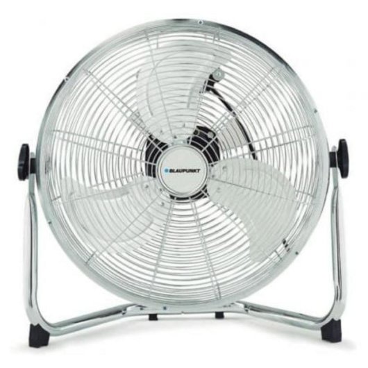 Ventilador de Suelo Industrial Blaupunkt BP2023 130W 50cm 3 Velocidades Cromado Seguridad