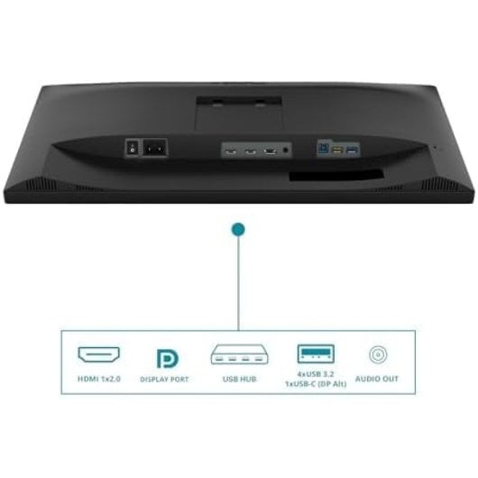 AOC CU34V5C/BK 34" VA UltraWide QHD 100Hz Altura Ajustable Altavoces MultiView Curvo USB-C