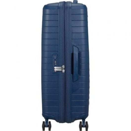 Valise American Tourister FastForward Spinner 68 cm 4 roues TSA bleu marine extensible