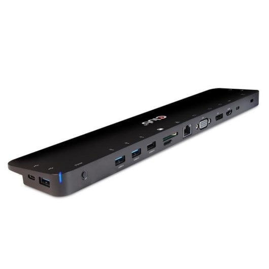 Dock Club 3D CSV-1564W100 USB-C 15 em 1 AltMode 100W Preto Triple Display