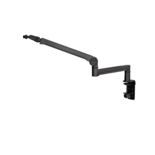 ENDORFY Broadcast Niedriger Gelenkmikrofonarm, mattschwarzes Metall, vibrationshemmend, bis 2 kg
