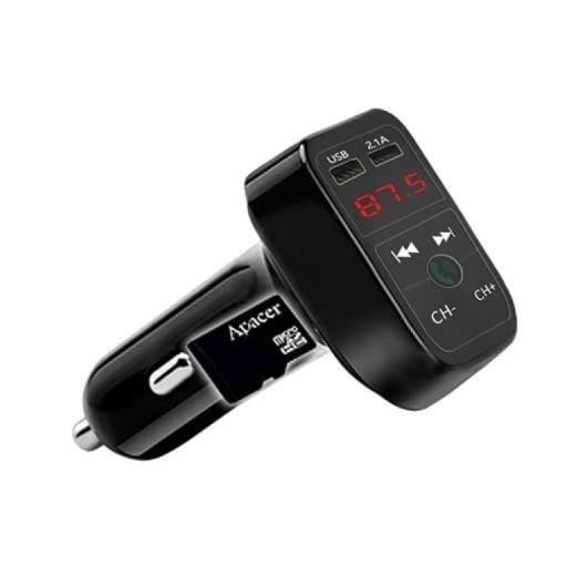 Lecteur MP3 UNI Bluetooth V5.0 2 USB 2.1A MicroSD FM Noir