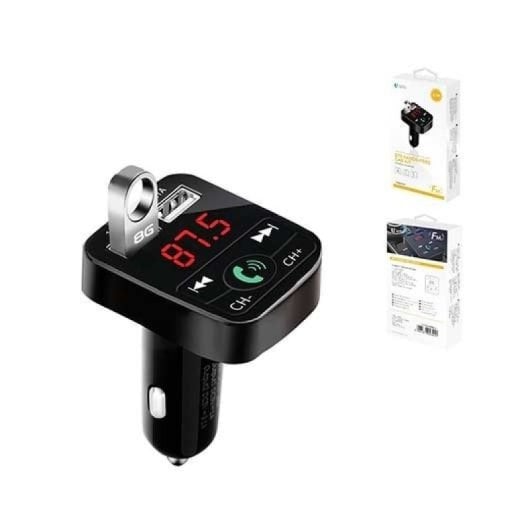 Lecteur MP3 UNI Bluetooth V5.0 2 USB 2.1A MicroSD FM Noir
