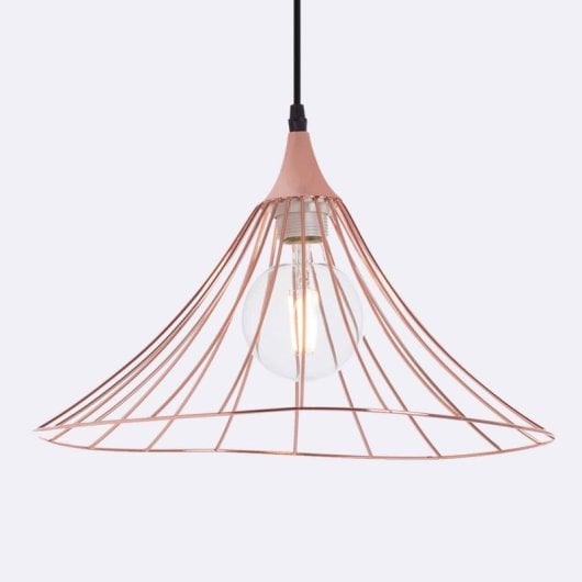 Lámpara de techo O91 Opole hierro oro rosa diseño industrial A++ IP20