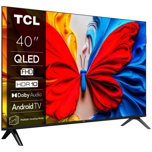 TCL QLED 40S5K 40″ Full HD Smart TV Google TV Dolby Audio Bluetooth