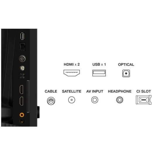 Téléviseur intelligent TCL QLED 40S5K 40 pouces Full HD Google TV Dolby Audio Bluetooth