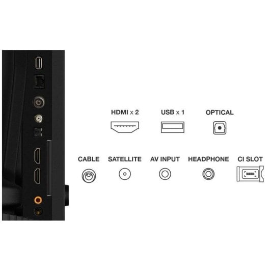 TV TCL QLED 40S5K 40" Full HD 60Hz Smart TV Google TV HDR10 Dolby Audio