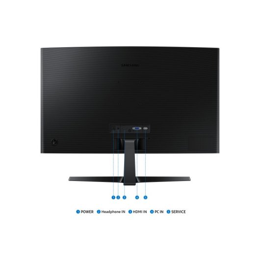 Monitor gaming Samsung 27″ 1080p 100Hz VA curvo 1800R Eye Saver HDMI