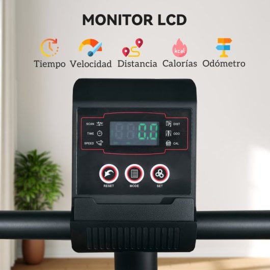 Sportnow Bicicleta Estática Silenciosa Con Resistencia Magnética De 8 Niveles