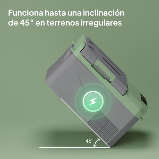 Outsunny Nevera Portátil Eléctrica 17,4l 12v-220v Con Pantalla Luz Led Gris
