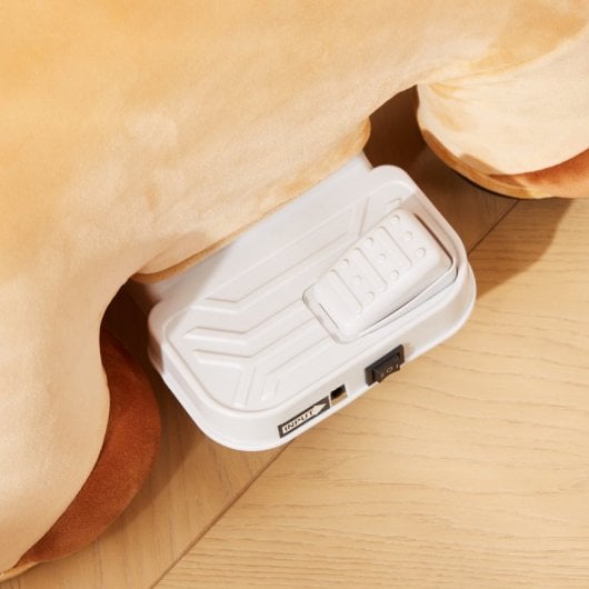 Aiyaplay Caballo Eléctrico Para Niños De 18 A 36 Meses Carga 25 Kg Marrón