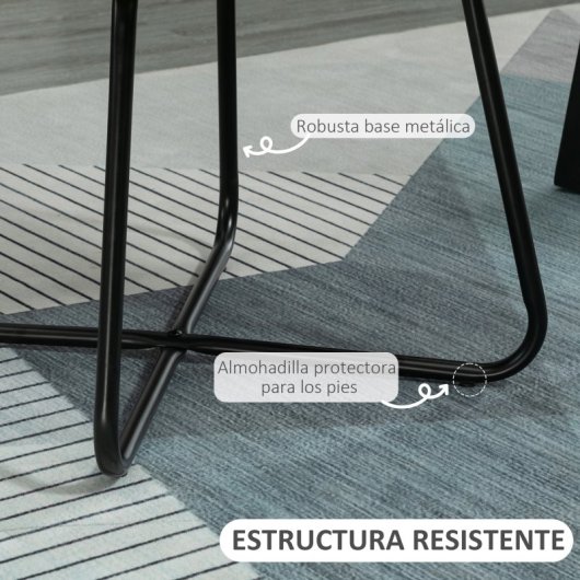 Homcom Butaca De Salón Tapizada En Terciopelo Con Asiento Acolchado Gris