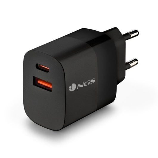 NGS BUD 33W Carregador com 1x USB-C (PD & PPS), 1x USB-A QC3.0
