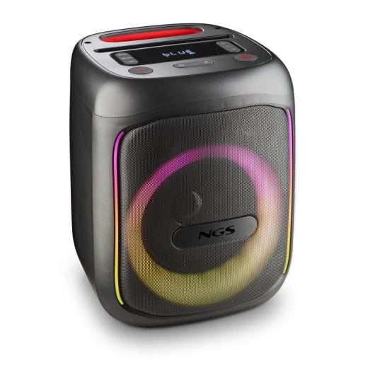 NGS Wild Swag Go Tragbarer Bluetooth-Lautsprecher 80 W Schwarz