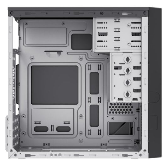 Caja Micro ATX UNYKAch AERO C12 V2 USB 3.0/Type-C Audio HD Negro 2,4kg
