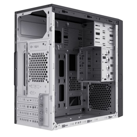 Caja Micro ATX UNYKAch AERO C12 V2 USB 3.0/Type-C Audio HD Negro 2,4kg
