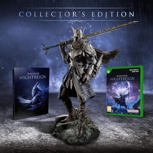 Juego Bandai Namco Elden Ring Nightreign Collector’s Edition cooperativo DLC estatua Steelbook