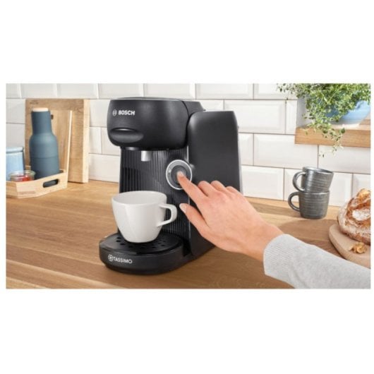 Bosch Tassimo Finesse TAS16B2 Automatische Kapselkaffeemaschine, 1400 W, Schwarz