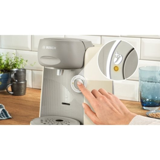 Cafetera Cápsulas Bosch Tassimo Finesse TAS16B7 1400W Automática Beige