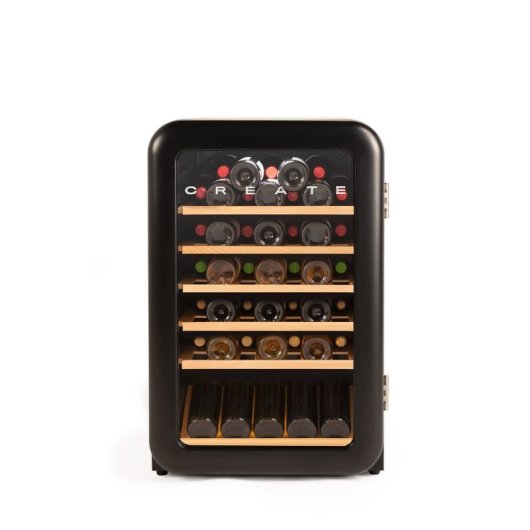 Vinoteca Create Acero Inoxidable 48L/115L/208L 4-22°C Control Digital y LED Negro