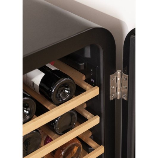 Vinoteca Create Acero Inoxidable 48L/115L/208L 4-22°C Control Digital y LED Negro