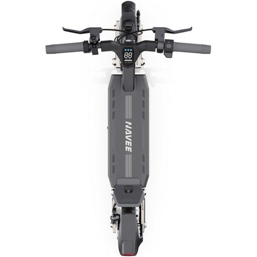 Scooter elétrica Navee 20km/h até 75km de alcance 1350W dobrável com suspensão dupla