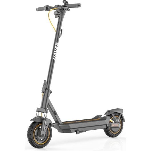 Navee GT3 Max Elektroroller, 1000 W, Doppelfederung, 12700 mAh, 75 km BMS, App, DGT-zertifiziert, Grau