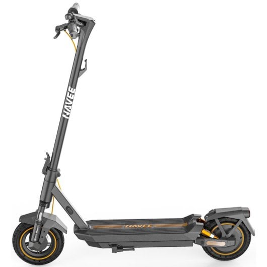 Navee GT3 Max Elektroroller, 1000 W, Doppelfederung, 12700 mAh, 75 km BMS, App, DGT-zertifiziert, Grau