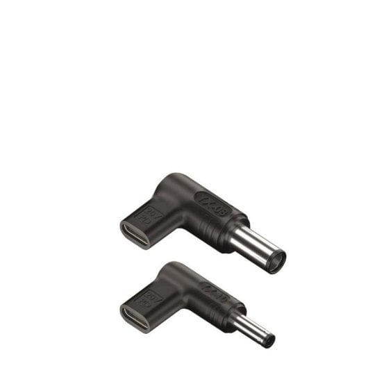 Clavija adaptador corriente portátil NGS BUD-D 2 unidades USB-C ángulo recto Dell