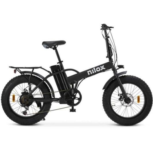 Vélo électrique Nilox X5 PRO 20 pouces 10 000 mAh 60 km d'autonomie Noir
