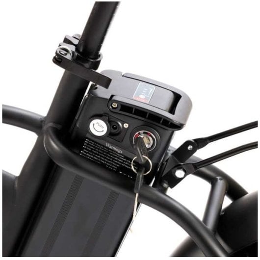 Vélo électrique Nilox X5 PRO 20 pouces 10 000 mAh 60 km d'autonomie Noir