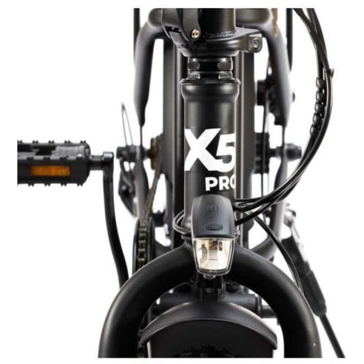 Vélo électrique Nilox X5 PRO 20 pouces 10 000 mAh 60 km d'autonomie Noir