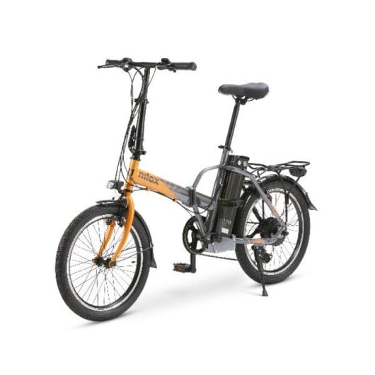 Nilox 20" Faltbares Elektrofahrrad 250W 6-Gang LCD Stahl Orange/Schwarz
