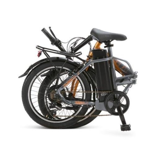 Nilox 20" Faltbares Elektrofahrrad 250W 6-Gang LCD Stahl Orange/Schwarz