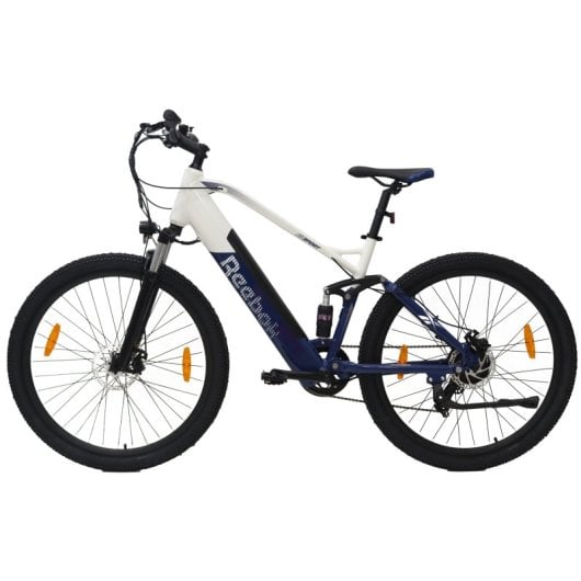 Bicicleta eléctrica Reebok Talla L 29? Disco 70km Autonomía 13Ah Azul/Blanco