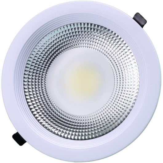 Downlight JANDEI COB 10W 900lm 6000K Bianco Circolare IP44 Incasso Alluminio