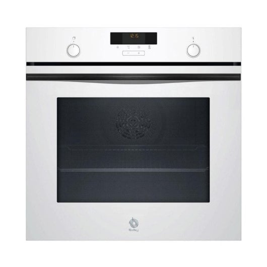 Horno eléctrico Balay 3HB5159B3 71L Blanco Raíles Flex limpieza hidrolítica