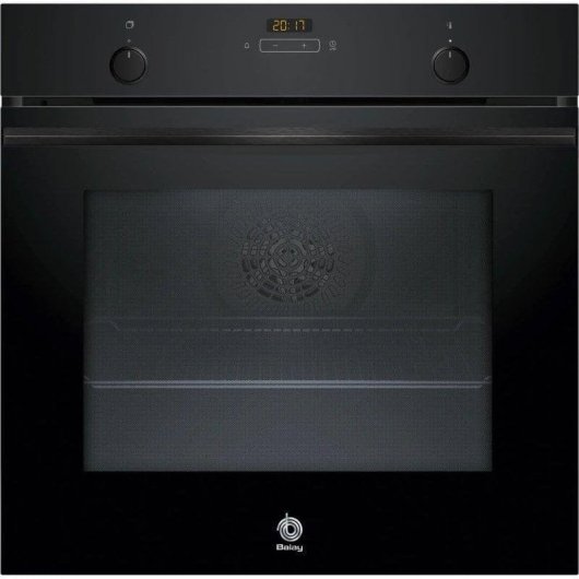 Horno eléctrico Balay 3HB5131N3 71L Negro integrado con eficiencia A+ y control giratorio