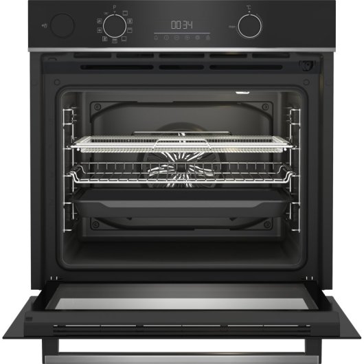 Horno eléctrico Beko BBISA13300XMPE 72L Acero inoxidable con SteamAid y pirolítico