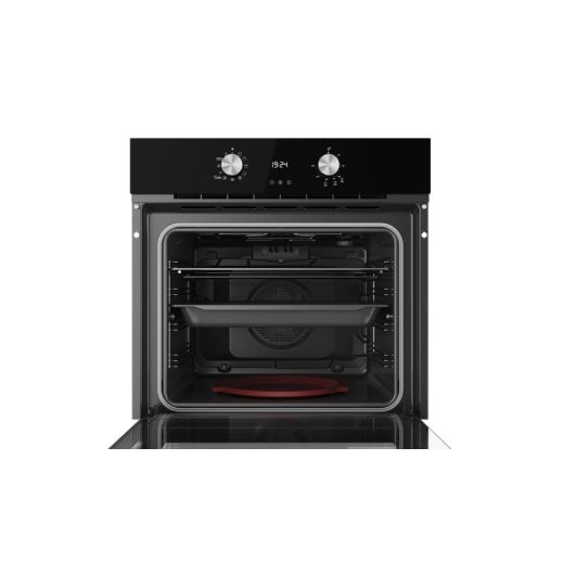Horno eléctrico Teka HLB 8408 BK 71L Negro integrado con control giratorio
