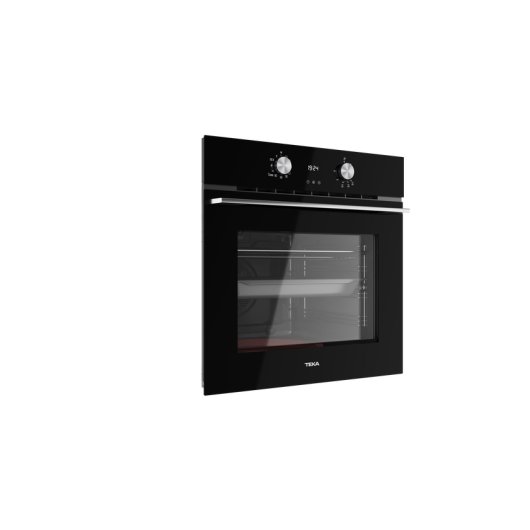 Horno eléctrico Teka HLB 8408 BK 71L Negro integrado con control giratorio