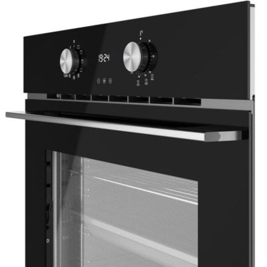Horno eléctrico Teka HLB 8408 BK 71L Negro integrado con control giratorio