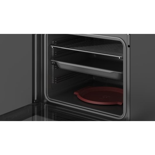 Horno eléctrico Teka HLB 8408 BK 71L Negro integrado con control giratorio