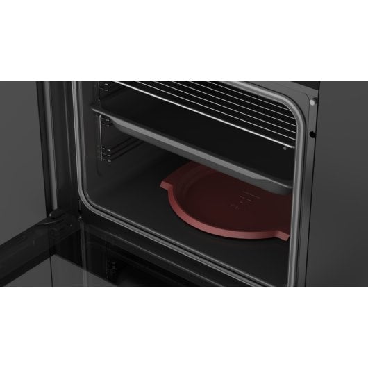 Horno eléctrico Teka HLB 8408 BK 71L Negro integrado con control giratorio
