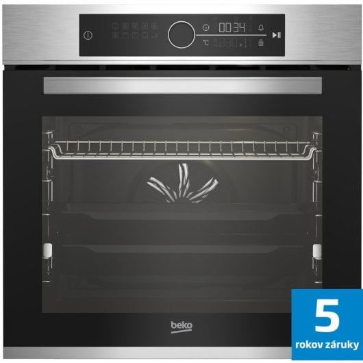 Horno eléctrico Beko BBIM12400XMPS 72L Negro Inox Pirolítico y Vapor Integrado