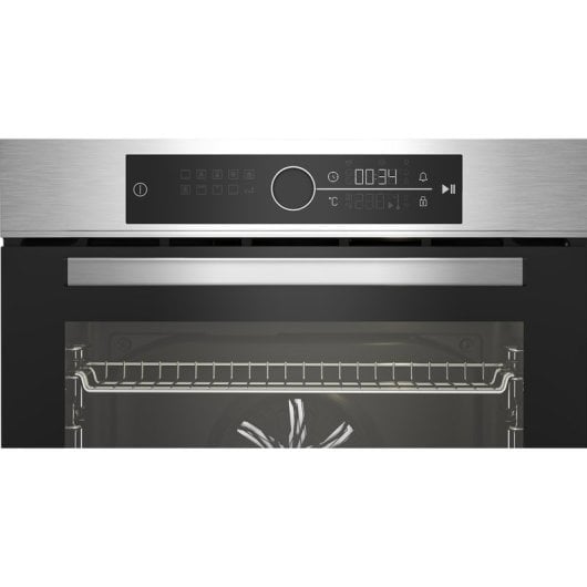 Horno eléctrico Beko BBIM12400XMPS 72L Negro Inox Pirolítico y Vapor Integrado