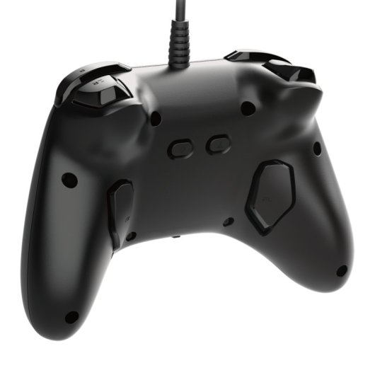 Hori Nintendo Switch 2 USB-Gamepad mit Kabel, schwarze programmierbare Tasten