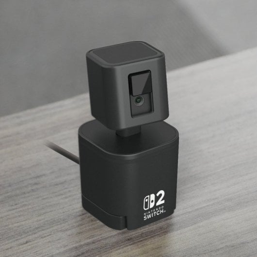 Cámara Hori Nintendo Switch 2 Alámbrico Negra USB tipo C