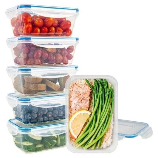 Recipiente Classbach C-fhd4023k Hermético 1000 ml Click & Safe 6 Unidades