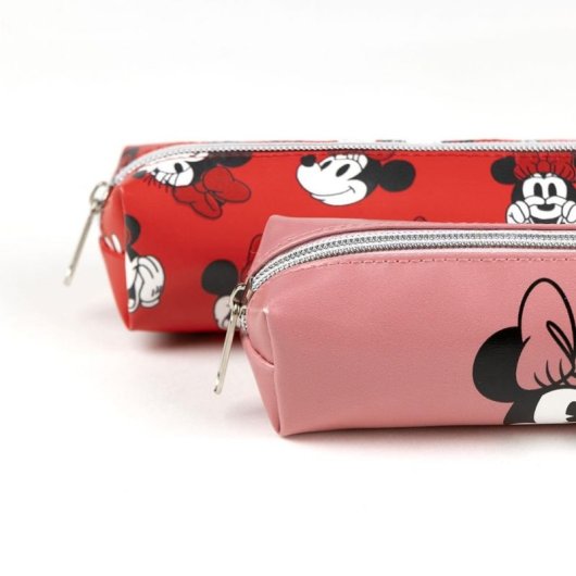 Lot De 2 Trousses En Similicuir Minnie 2700000426